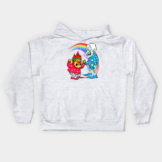 Miser Brothers Kids Hoodie by darklordpug